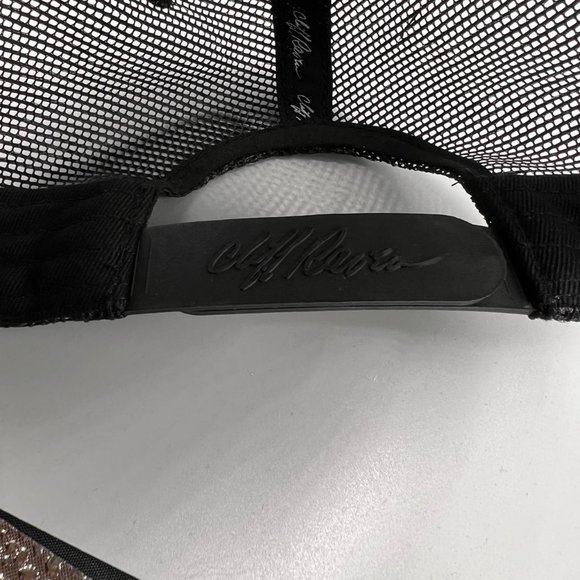 Vintage Cliff Raven Hat Black Ed Hardy Japanese tattoo Snap back Trucker Cap 90s - Picture 6 of 8